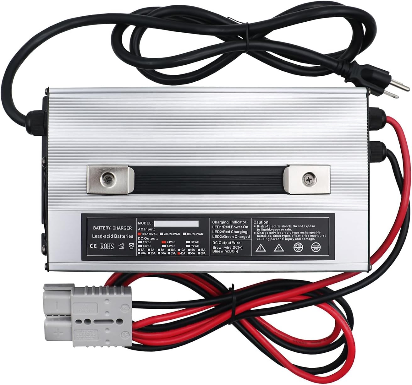 72V 15A Fast Charger - Özelleştirilmiş 72V 15A Kurşun Asitli Hızlı