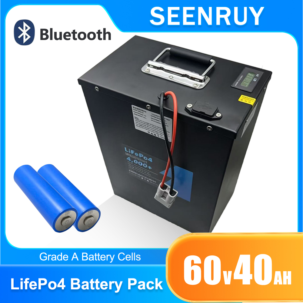 60V 50Ah Electric Scooter Battery - 60V 40AH LifePO4 Yeterli Kapasiteli Pil