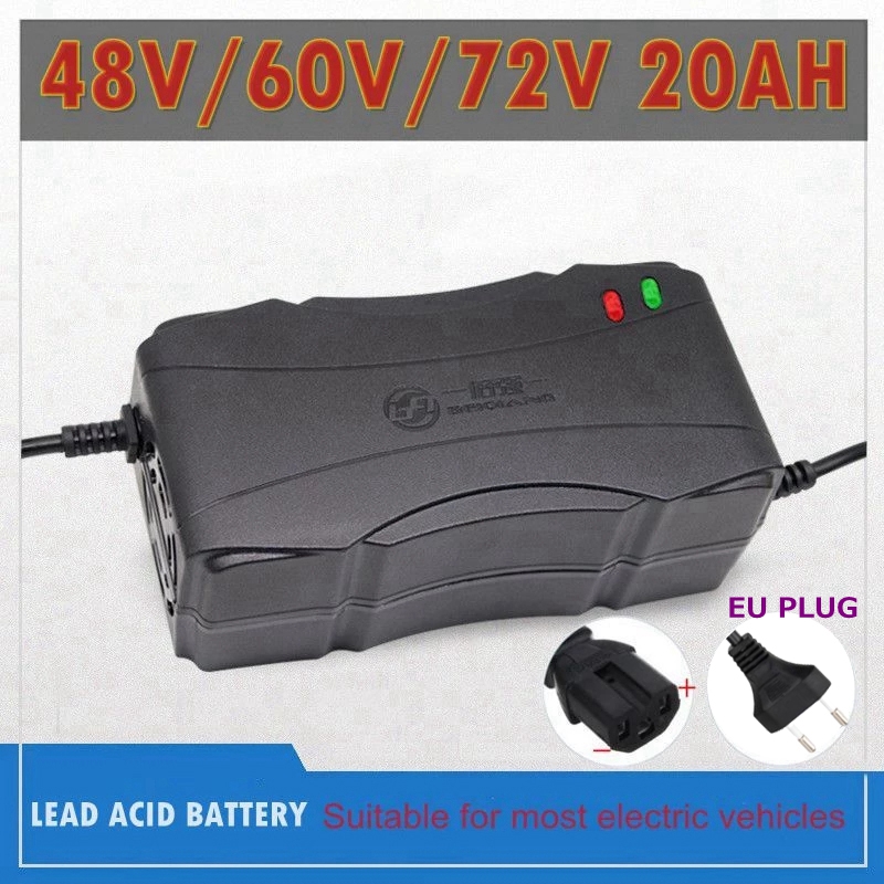 84V 20A Smart Charger - 48V/60V/72V 2.8A Akıllı Kurşun Asit Akü