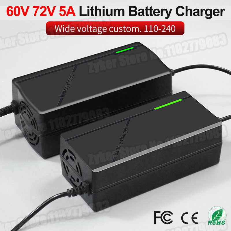 84V 20A Smart Charger - 60V 72V 5A Lityum Pil Şarj