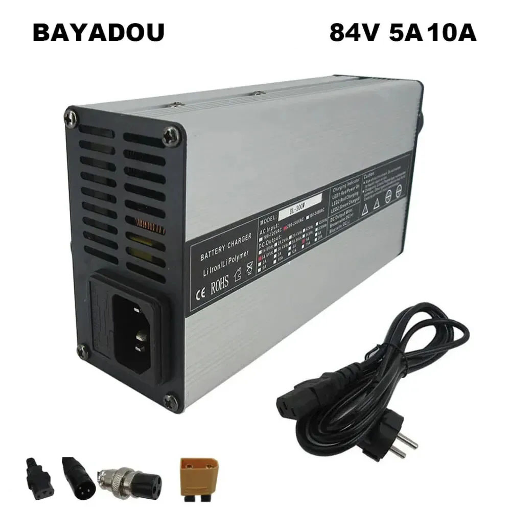 84V 20A Smart Charger - 72V 4A 5A 10A Lityum Akıllı