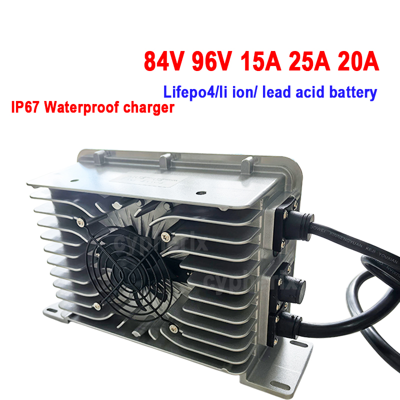 96V 25A 20A 15A 84V IP67 Su Ge - 84V 20A Smart Charger incelemesi ve fiyatı