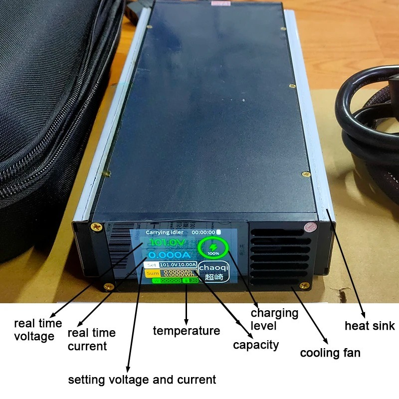Akım Gerilimi Ayarlanabilir Ak - 84V 20A Smart Charger incelemesi ve fiyatı