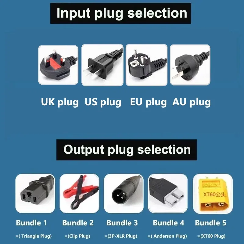 60V 5A 8A 10A 12A 15A 20A Akıl - 84V 20A Smart Charger incelemesi ve fiyatı