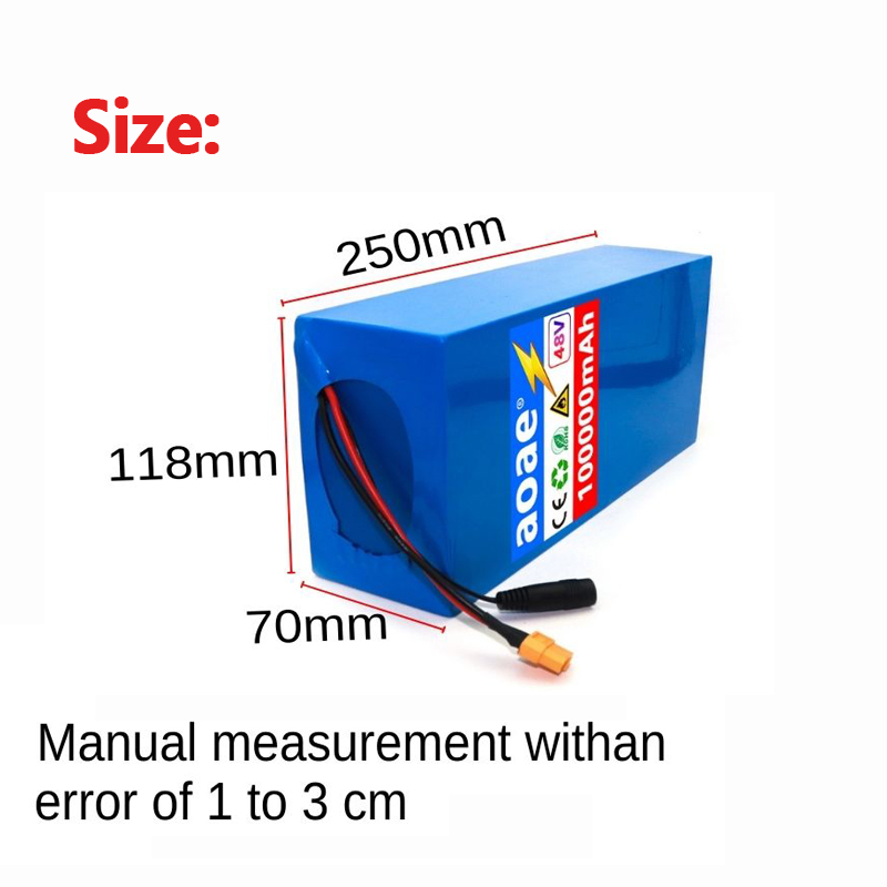 100%18650Orijinal 48V 100Ah 13 - 60V 50Ah Electric Scooter Battery incelemesi ve fiyatı