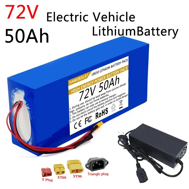 72V 18650 Pil paketi 50Ah Elek - 60V 50Ah Electric Scooter Battery incelemesi ve fiyatı