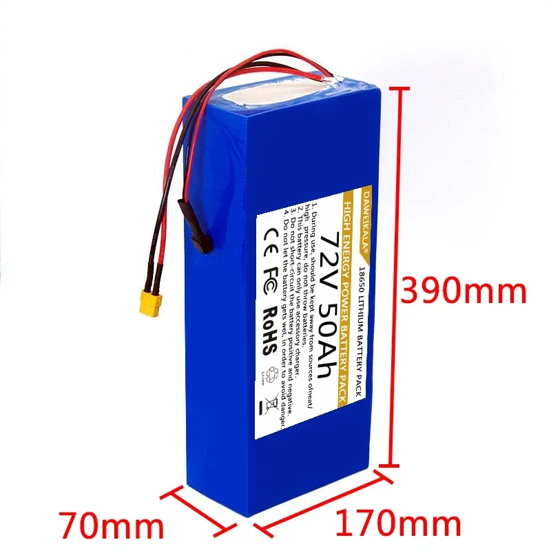 72V 18650 Pil paketi 50Ah Elek - 60V 50Ah Electric Scooter Battery incelemesi ve fiyatı