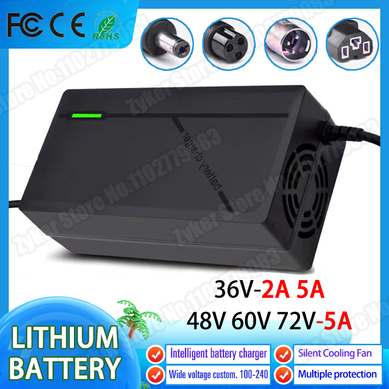 36V 48V 60V 72V Şarj Cihazı 2A - 84V 20A Smart Charger incelemesi ve fiyatı